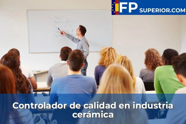 Controlador de calidad en industria cerámica