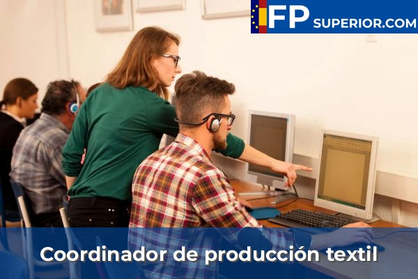 Coordinador de producción textil
